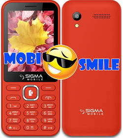Телефон Sigma X-Style 31 Power Type-C Red Гарантія 12 місяців