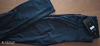 Лосини жіночі молодіжні, М, тканина дайвінг, по одному шву спереду та ззаду, чорний колір, весна-осінь.