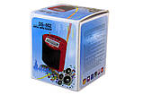 Міні портативна MP3 колонка радіо USB FM DS-002BL, фото 4