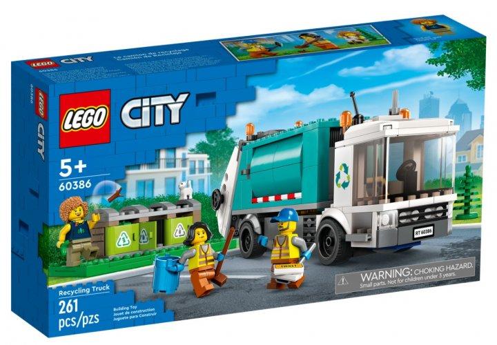 Lego City Вантажівка для переробки відходів 60386