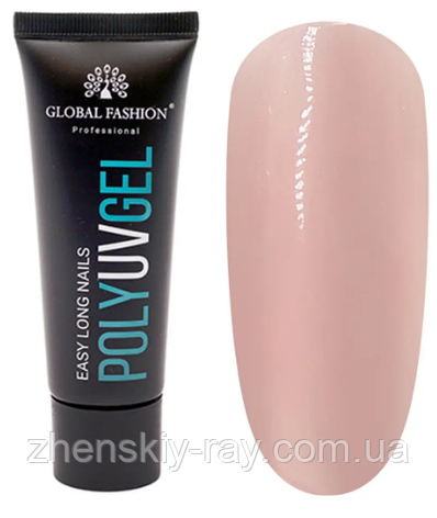 Полігель global fashion 30 мл No 12, фото 1