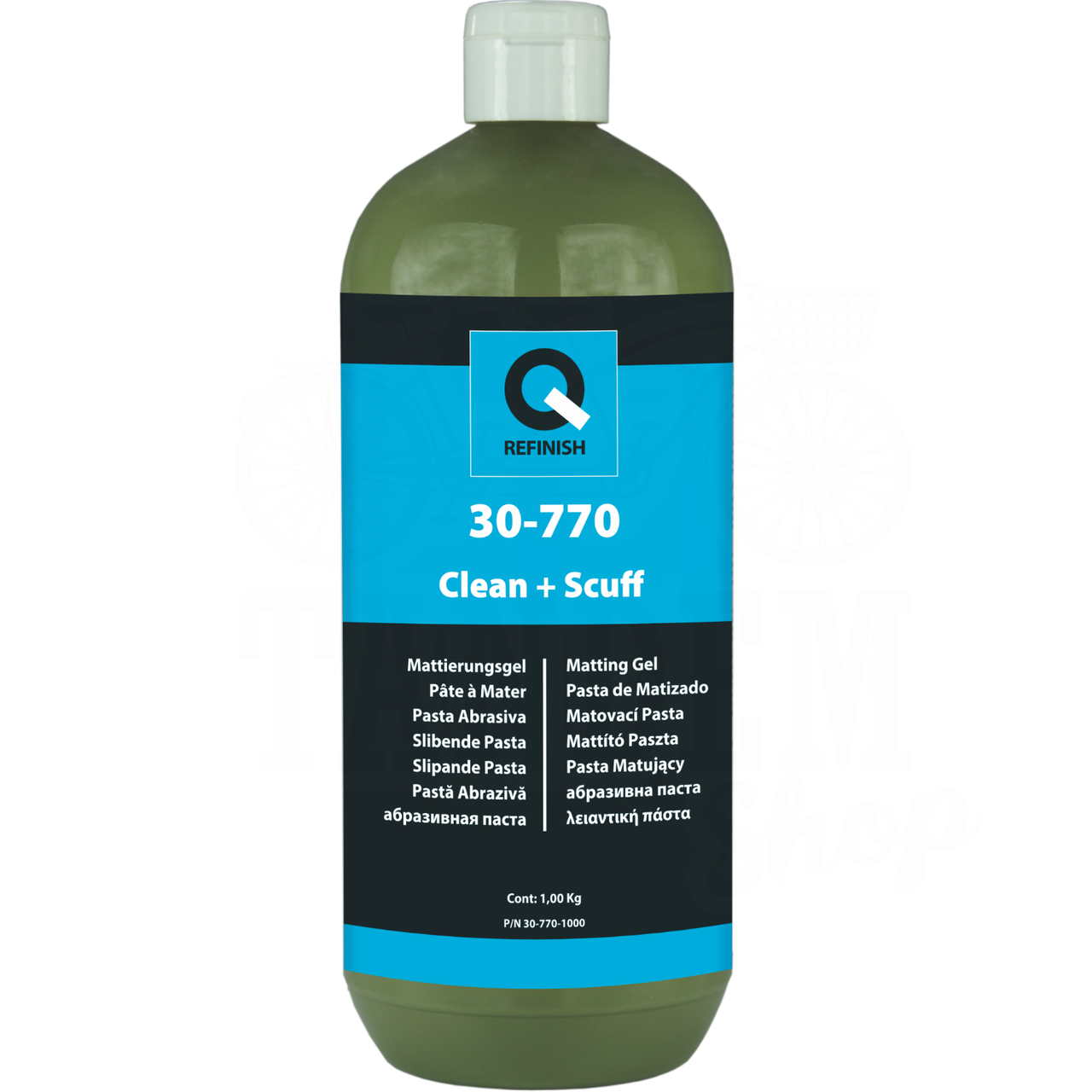 Гель матуючий Q-Refinish 30-770 Clean + Scuff, 1 кг