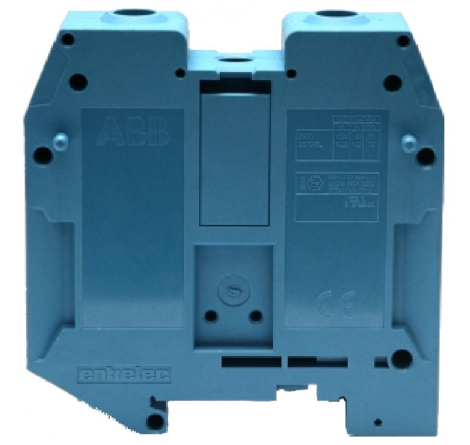 Клема гвинтова ABB ZS70-BL 70мм. Синя (1SNK522020R0000)