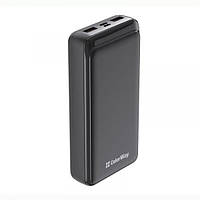 Универсальная батарея ColorWay 20000 mAh Slim Black (CW-PB200LPD2BK)