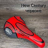 Седло спортивное New Century красное с отражателем