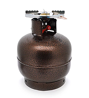 Газовий балон 16 л із пальником (Лева різь W21,8 мм/Туреччина)