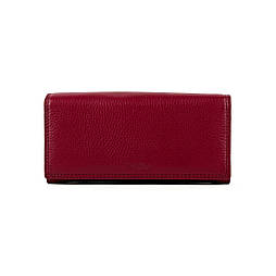 Жіночий шкіряний гаманець Mario Dion 8003C-PR малиновий