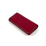 Жіночий шкіряний гаманець Mario Dion 8003C-PR малиновий, фото 2