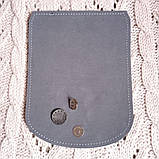 Клапан для рюкзака "Фея". Колір "Сірий"., фото 2