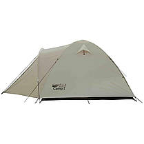 Палатка туристична 2 місця з тамбуром Tamp Lite Camp 2 TLT-010-sand Original, фото 4