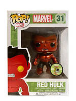 Фигурка Funko Pop Халк Марвел Hulk Marvel RED Hulk 10см №31 AEx Китай