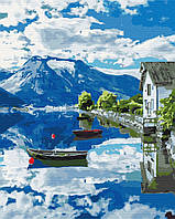 Картина по номерам Провинция Норвегии Картины города Набор для росписи Пейзаж Brushme BS32309