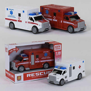 Іграшкова інерційна машина Швидкої допомоги WY670A/B/C G-Rich