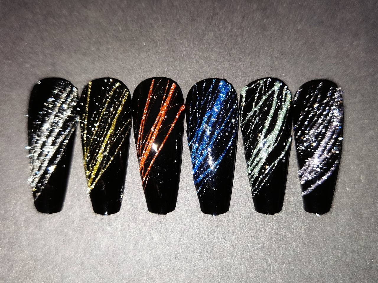 Світловідбиваюча павутинка Global Disco Spider Gel (Палітра)