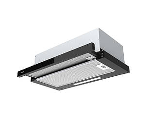 Кухонна витяжка вбудована телескопічна BORGIO TLC (TR) 60 Black glass (650 м3)