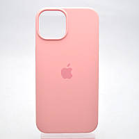 Чехол накладка Silicon Case Full Cover для iPhone 14 Pink/Розовый