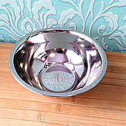 Миска Глибока з нержавіючої сталі 14 см(300мл) | Миска з нержавіючої сталі | Набір тарілок