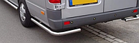 Задній захист кути з продовженням порога для Mercedes Sprinter 1995-2000 на L3 базу, діаметр 60
