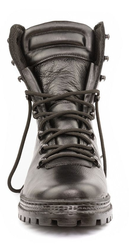 Зимние военные берцы на меху, черные кожаные армейские сапоги, обувь для солдат ВСУ - фото 3 - id-p149728416