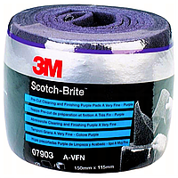 Матирующий рулон 3M Scotch-Brite CF-RL, 115 x 150 мм Пурпурный