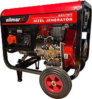 Генератор дизельний 5 кВт Alimar ALM-D-7500TE трьохфазний