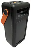 Power Bank на сонячній батареї ProTech 80000 mAh (реальна ємність) з екраном, ліхтариком, 4xUSB і кабелю 4в1, фото 7