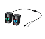 Акустична система Колонки для комп'ютера HAVIT HV-SK206 USB 2.0 Чорний, фото 4