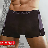 Чоловічі бамбукові труси боксери Clever Knight XL, фото 4