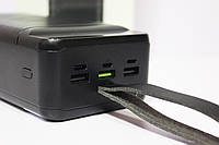 Power Bank ХО-PR158 50000mAh, повербанк, быстрая зарядка, Micro USB, USB, Type-C, Lightning