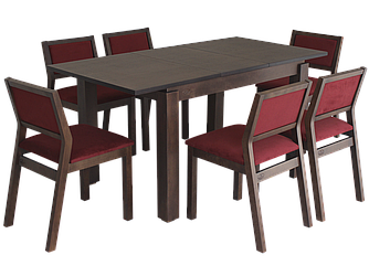 Комплект обідній стіл стільці Ріко