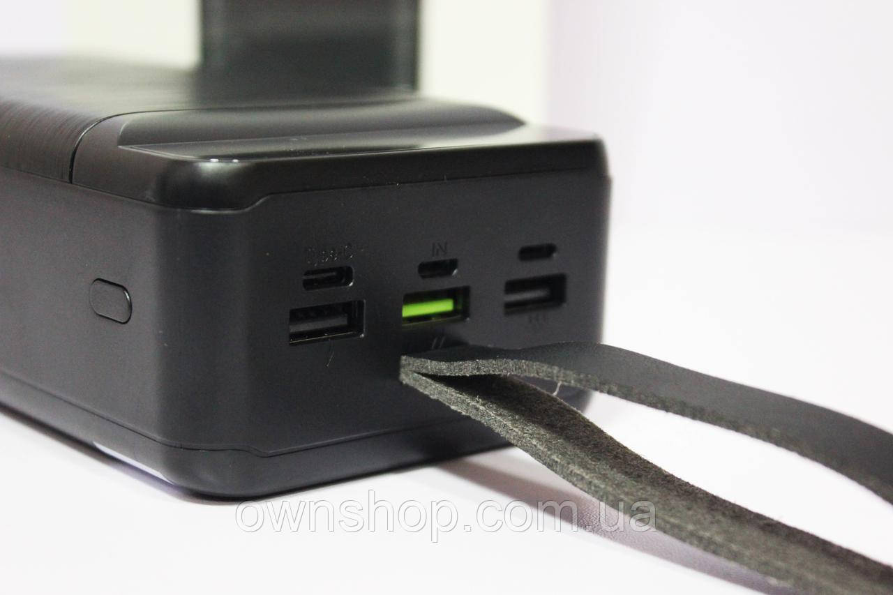 Power Bank ХО-PR158 50000mAh, повербанк, швидка зарядка, Micro USB, USB, Type-C, Lightning