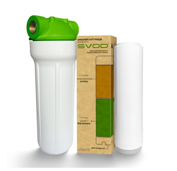 Фільтр SVOD-AS знезалізнення ST250/F5(L1/2) підключення - латунна різьба, фото 1