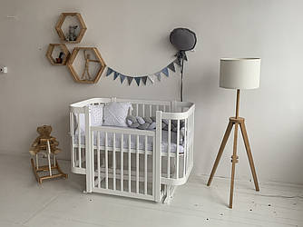 Дитяча лыжечко МІЯ біла з маятником