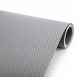 Килимок антиковзання для кухонних ящиків 450х50 см Сірий, фото 4