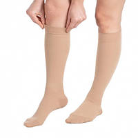 Гольфы омпрессионные антиварикозные до колена с закрытым носком Orthopoint ERSA-509 Размер L