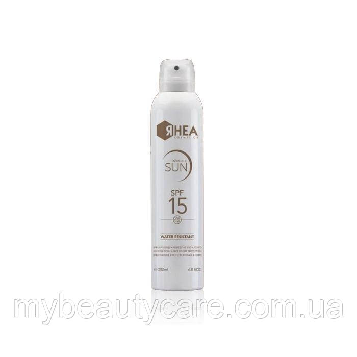 Rhea Cosmetics SPF15 Invisible Sun Невидимий спрей Обличчя + Тіло SPF15