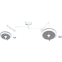 Светильник хирургический двухкупольный потолочный LED MK-D700/500ZF Medik