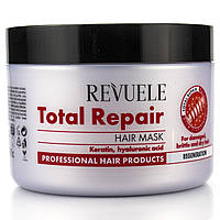 Восстанавливающая маска для волос, Total Repair Hair Mask, Revuele, 500 ml