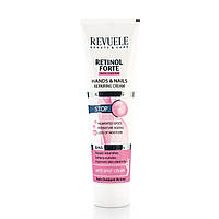 Восстанавливающий крем для рук и ногтей, Retinol Forte Hands and Nails Cream Illuminating, Revuele, 100 ml