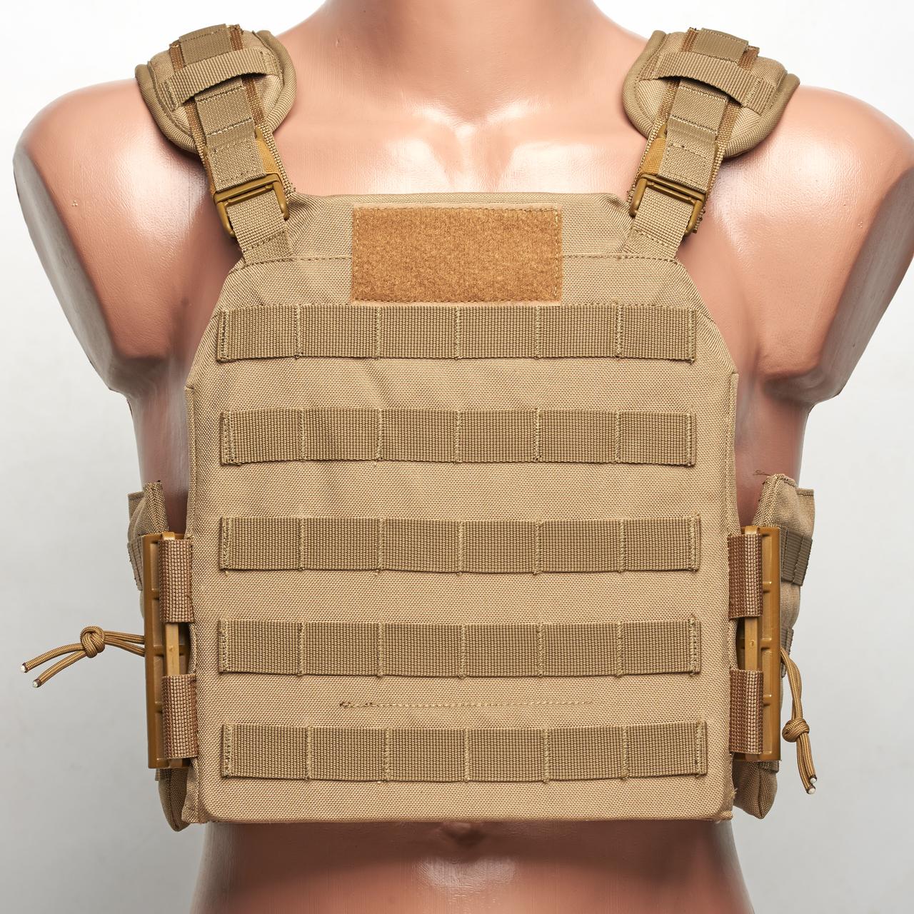 Бронежилет Plastoon Plate Carrier StC Light, клас захисту 4 Coyote