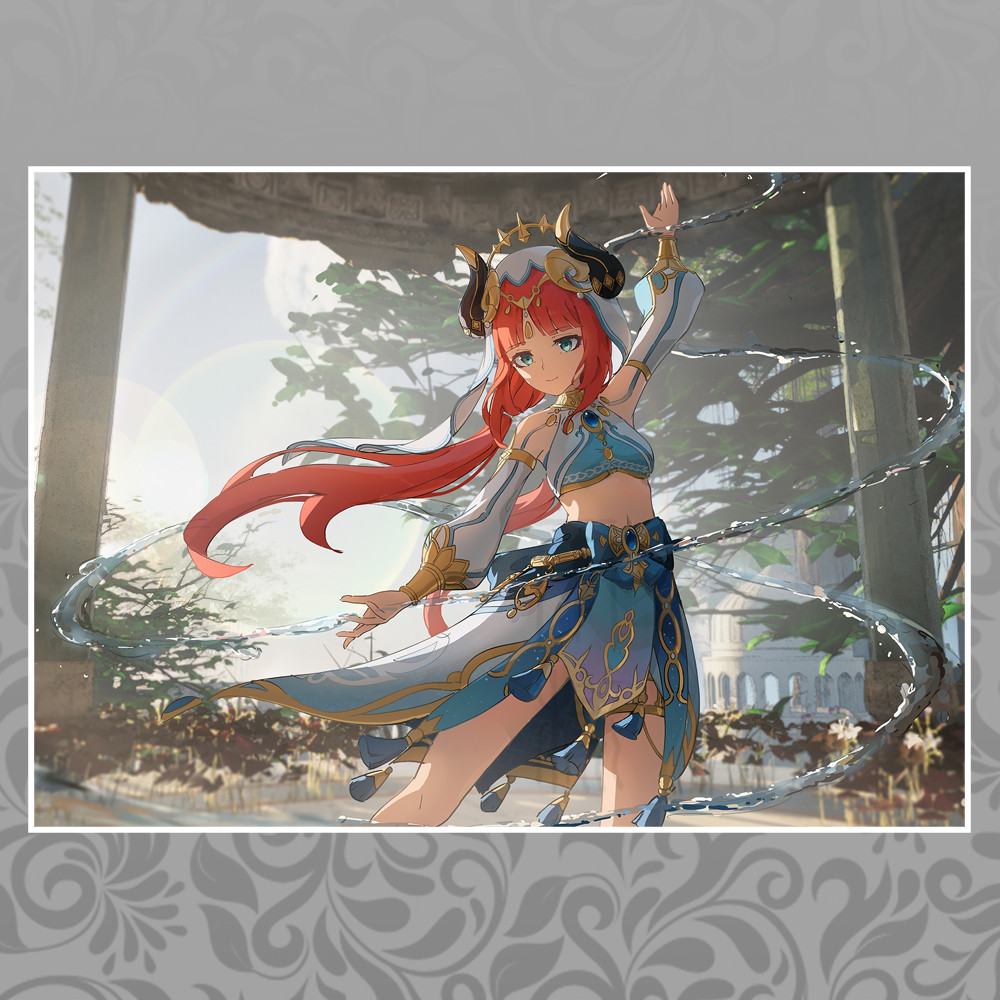 Плакат А3 Genshin Impact Нілу, фото 1