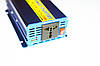 Перетворювач (інвертор) 12V-220V 1000W Blue, фото 8