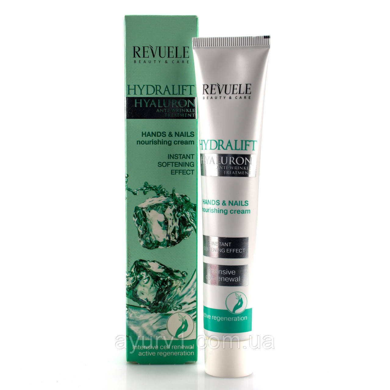 Крем для рук та нігтів з гіалуроном, Hand and Nails  Cream, Hydralift Hyaluron, Revuele, 50 ml