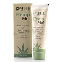 Крем для рук з конопляною олією, Hand Cream with Hemp Oil, Revuele, 80 ml