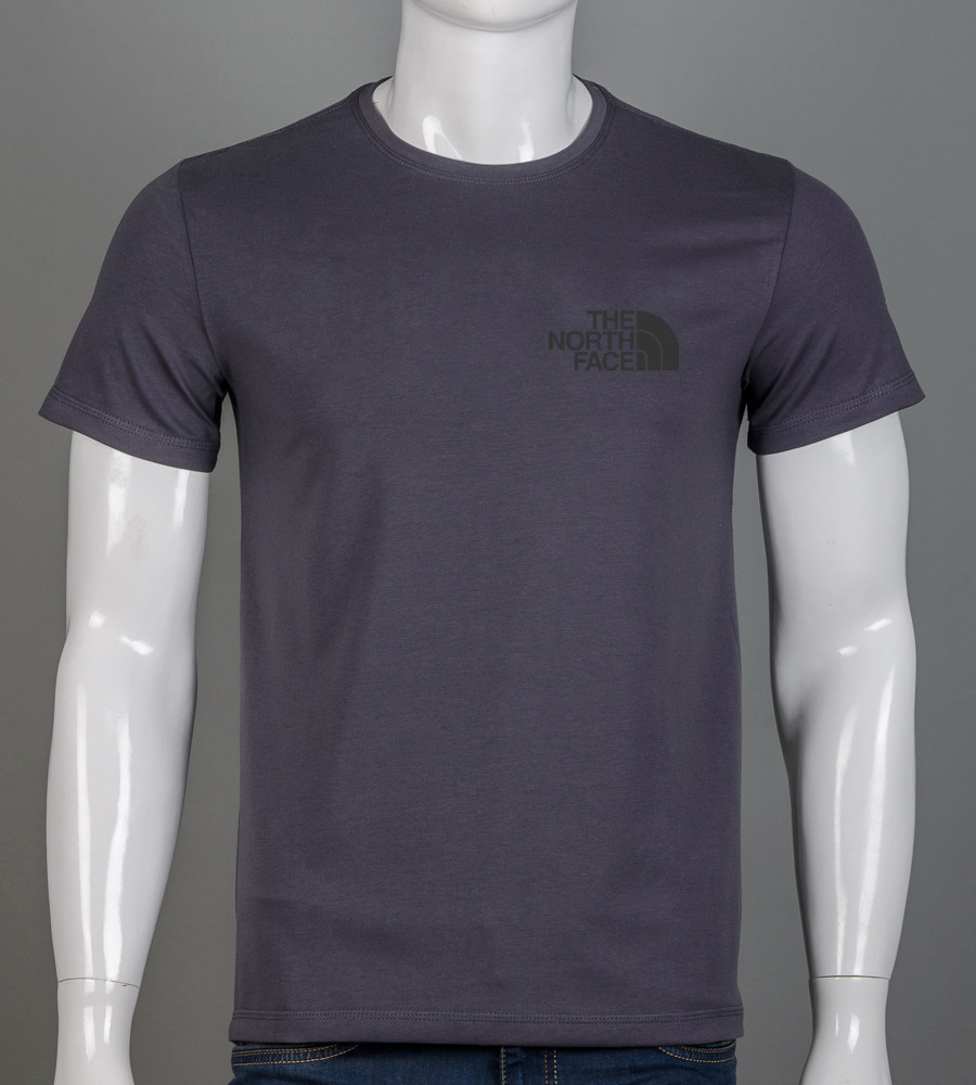 Футболка чоловіча The North Face 2305м (Уп.4шт M-XXL), Графіт