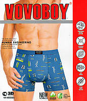 Трусы мужские боксеры хлопок с бамбуком Vovoboy, размеры XL-4XL, 990064