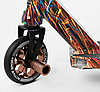 Труковий самокат Best Scooter помаранчевий HIC-система пеги алюмінієвий диск та дека колеса PU 110 мм, фото 5