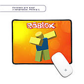 Килимок для мишки з оверлоком комп'ютерний Roblox, комп'ютерний килимок з принтом