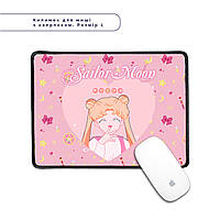 Коврик для мишки с оверлоком Луна Кошки Сейлор Мун (anime Sailor Moon Cats) (5962-2922-L) L