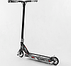Труковий самокат Best Scooter сірий HIC-система пеги алюмінієвий диск та дека колеса PU 110 мм, фото 6